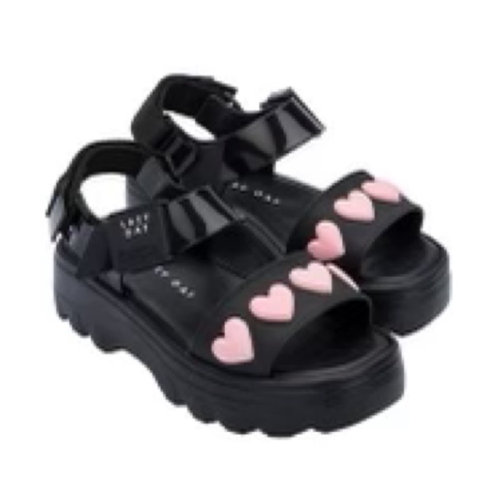 Melissa x Lazy oaf kick off sandals